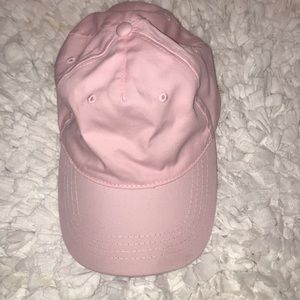 Baby pink cap